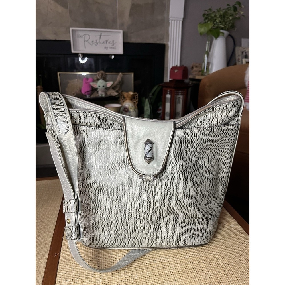Vintage Gayle Anderson Design Leather Shoulder Crossbody Bag